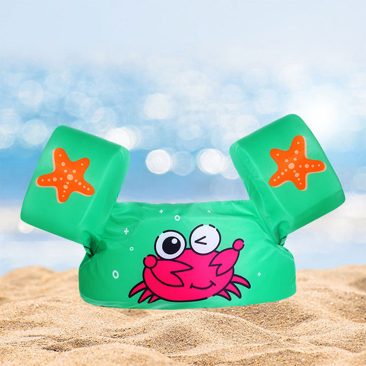 Women's Inflatable Swimming Aid with Colorful Flamingo Design Kalsten