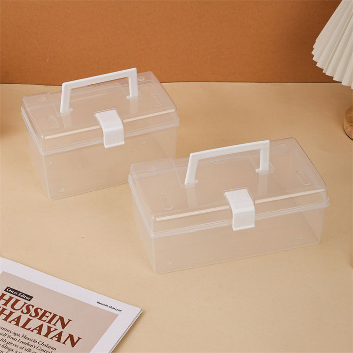 Clear Portable Storage Toolbox Kalsten