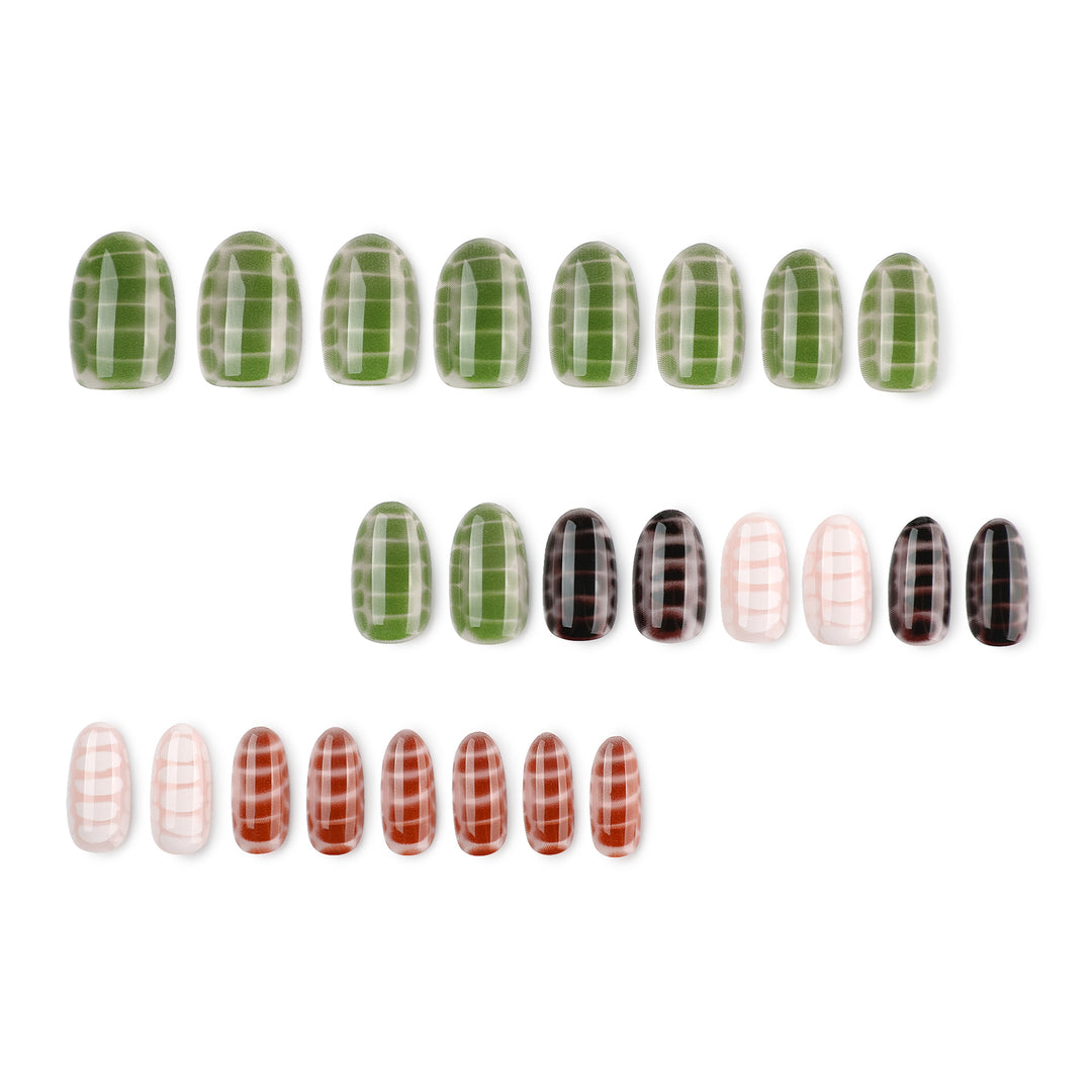 Artful nail art with creative patterns Kalsten