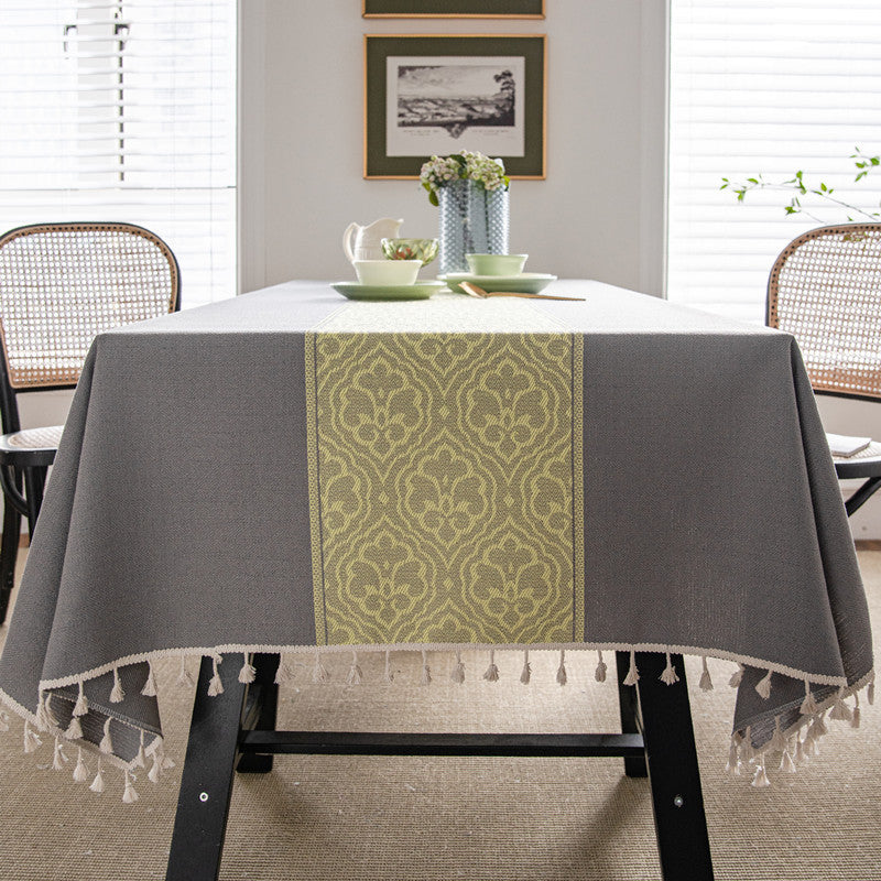 Elegant Textured Table Cover