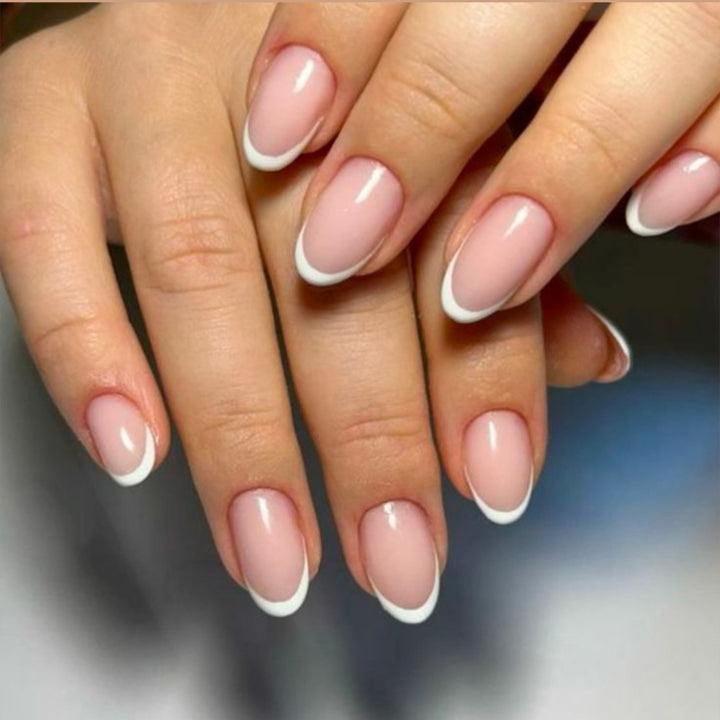 Floral Design Stiletto Press-On Nails