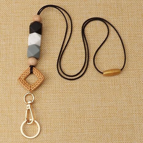 Decorative Bead Keychain Holder Kalsten