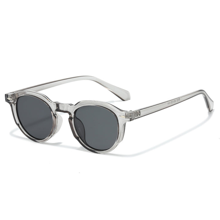 Stylish Retro Oval Frame Sunglasses Kalsten