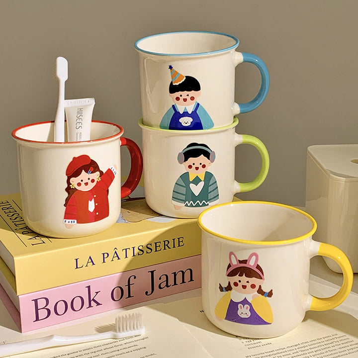 Ceramic mug with cute children's design Kalsten