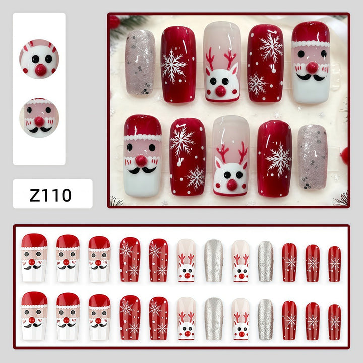 Artificial Nails in Modern Tribal Design Kalsten