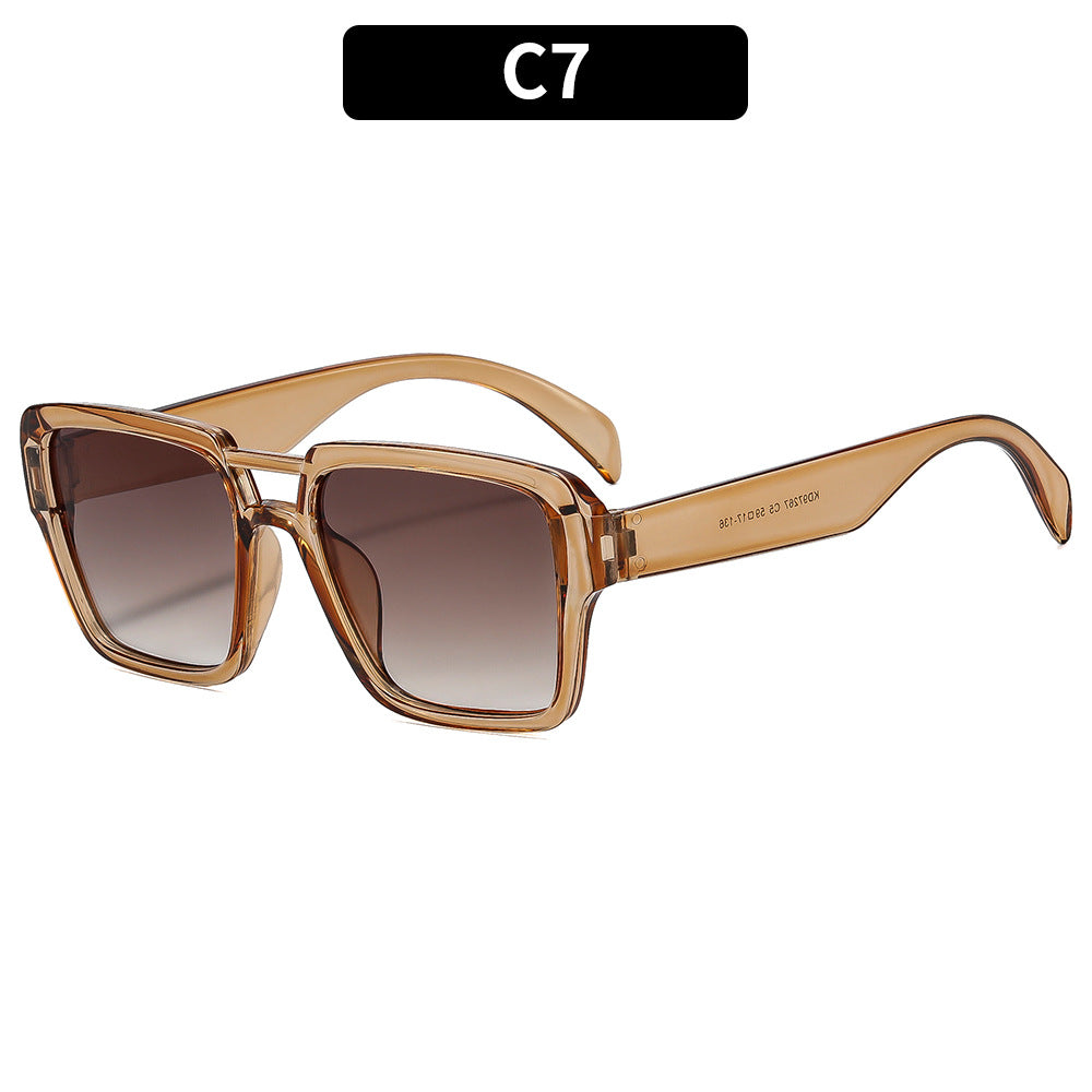 Chic Design Stylish Square Frame Sunglasses