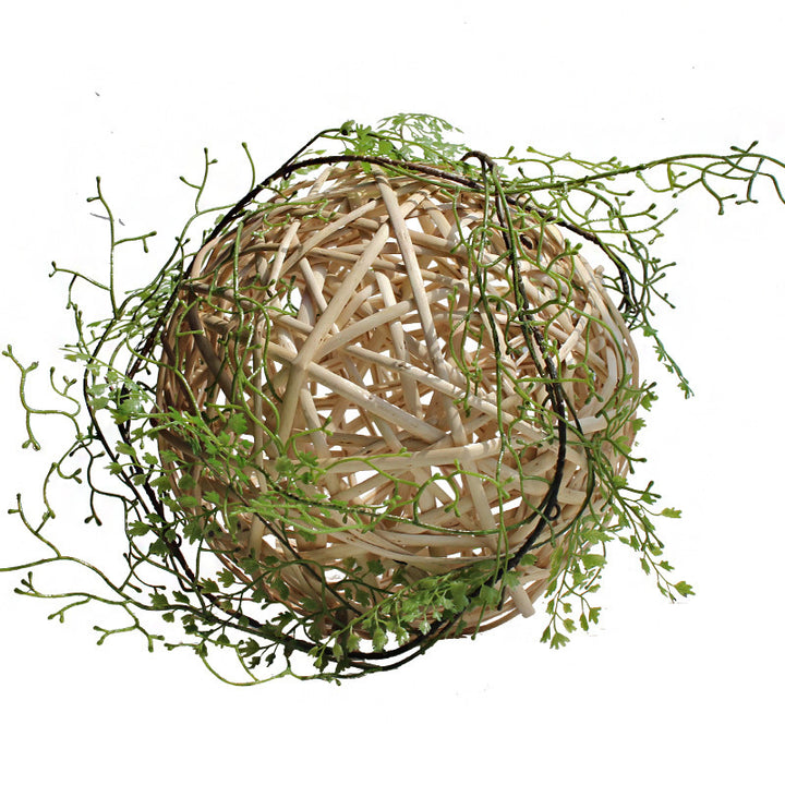 Decorative natural material decor ball Kalsten