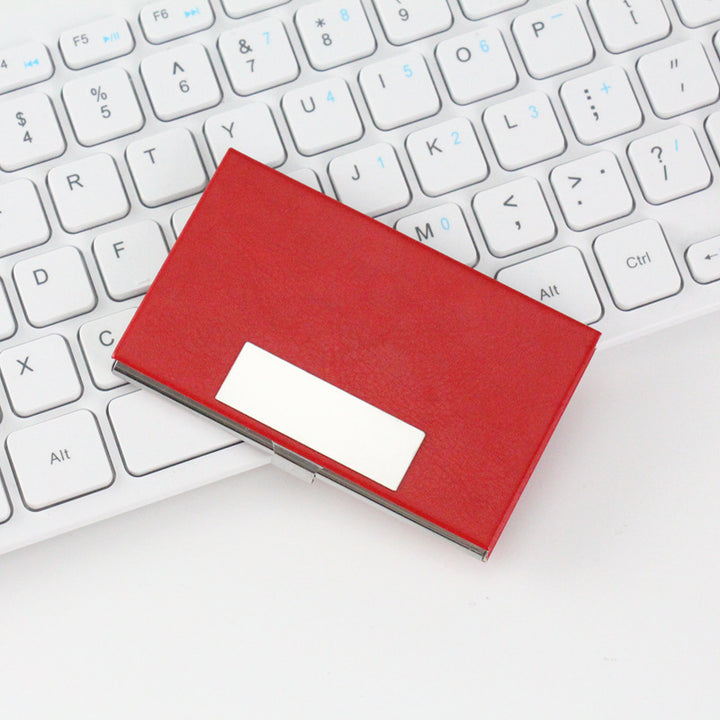 Stylish Leather Business Card Holder
