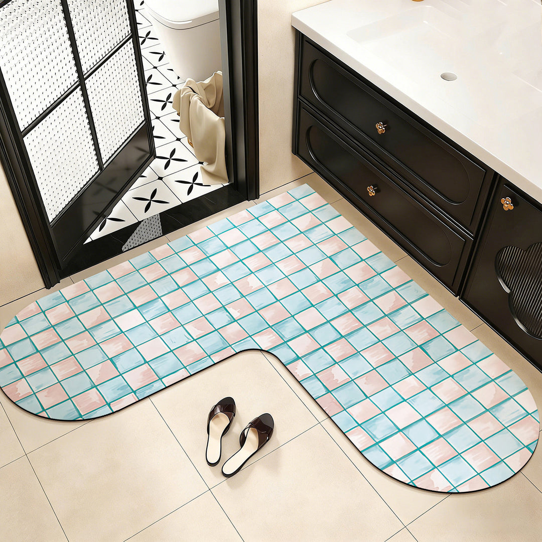 Memory Foam U-Shaped Bath Mat