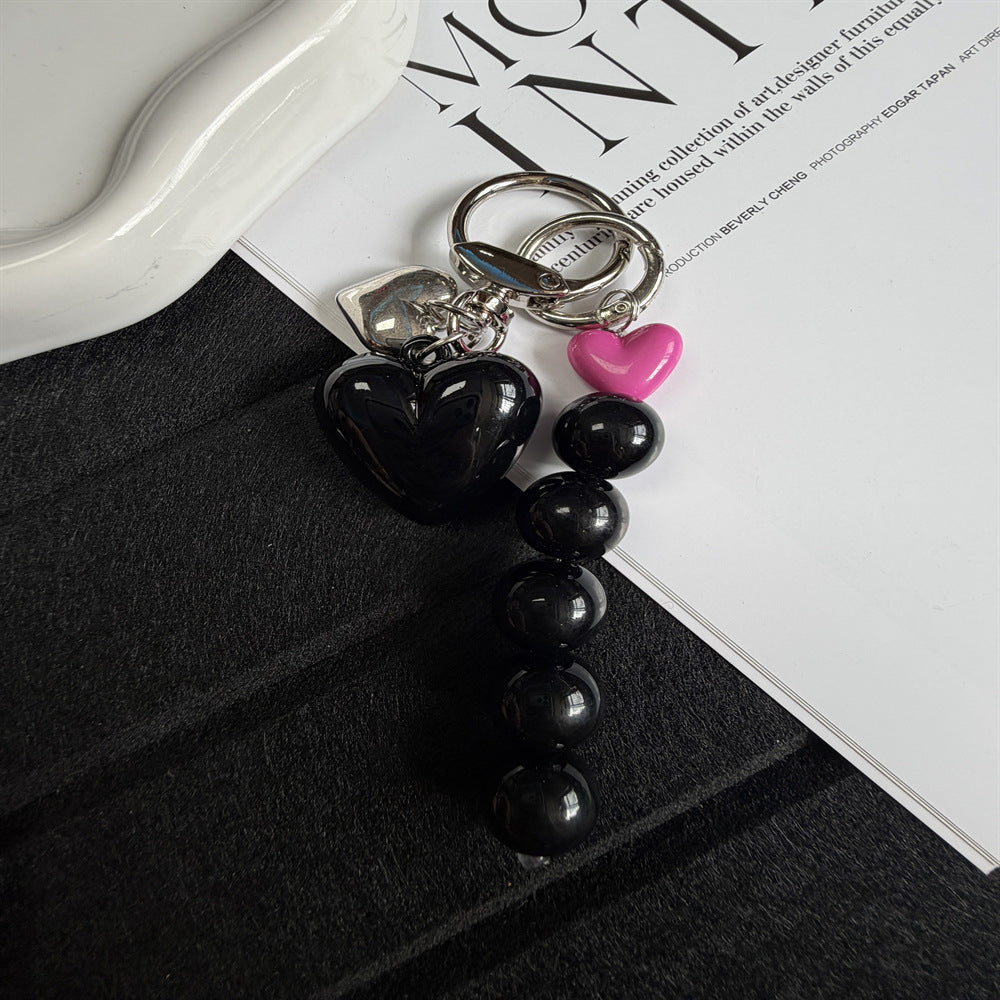 Decorative Heart-Themed Keychain Kalsten