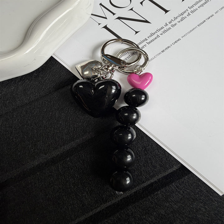 Decorative Heart-Themed Keychain Kalsten