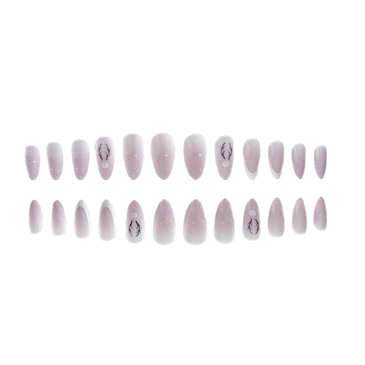 Artistic Almond-Shaped Nail Extensions Kalsten