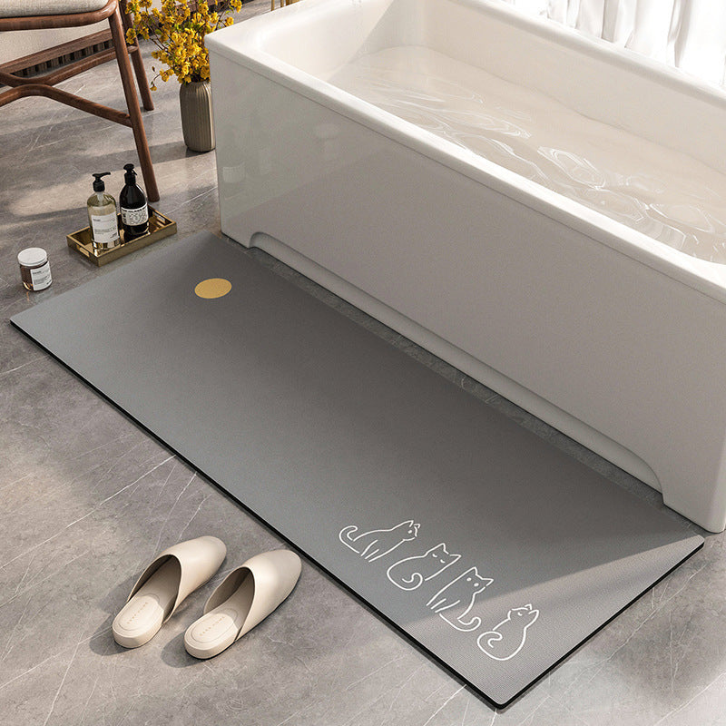 Plush Anti-Slip Bath Mat
