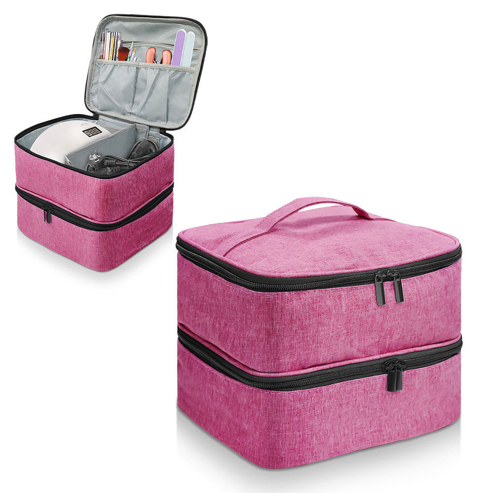 Travel bag with two compartments and practical carrying handle Kalsten