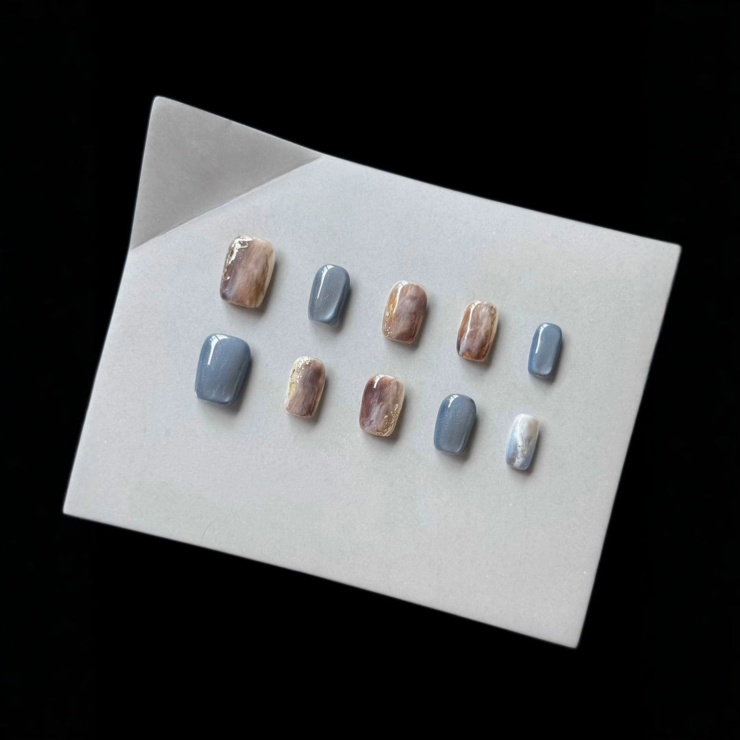 Artistic Press-On Nail Designs