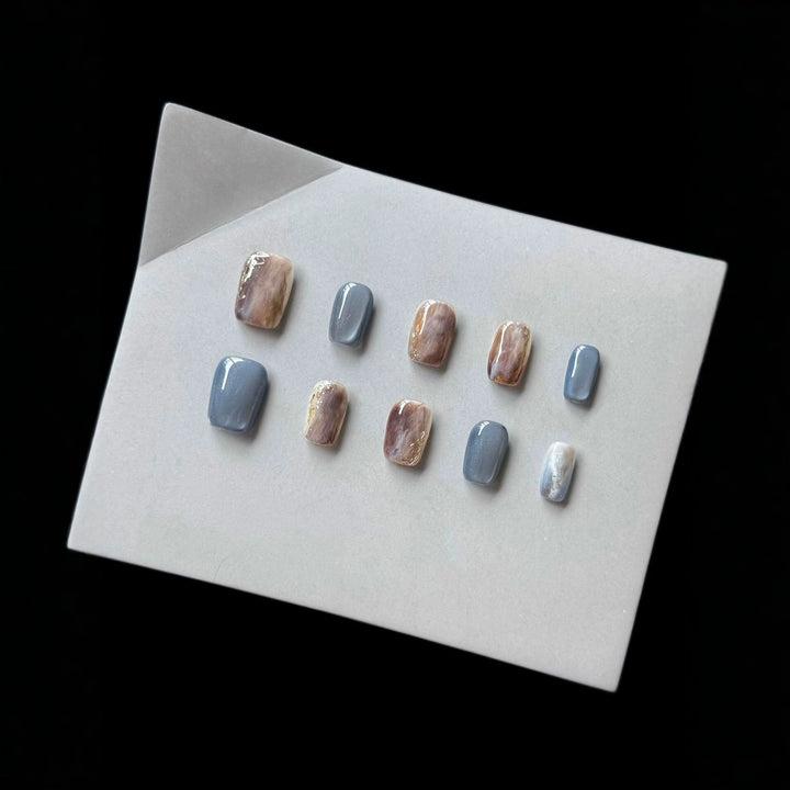 Artistic Press-On Nail Designs
