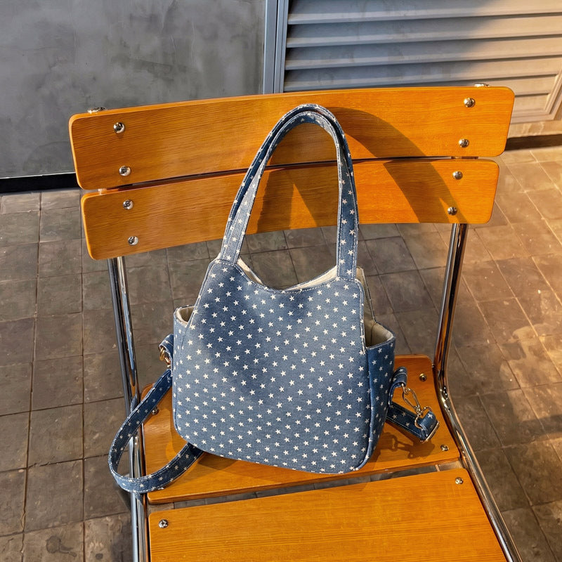 WoVersatile Star-Patterned Mini Shoulder Bag Kalsten