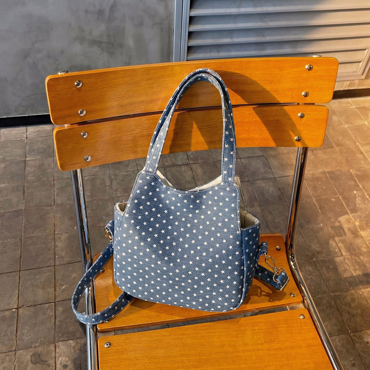 WoVersatile Star-Patterned Mini Shoulder Bag Kalsten
