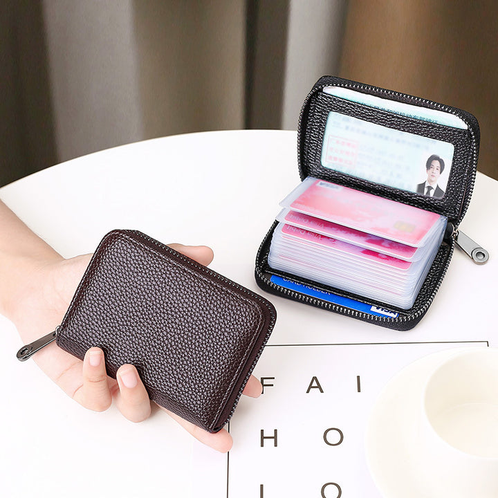 Compact Zippered Card Holder Kalsten