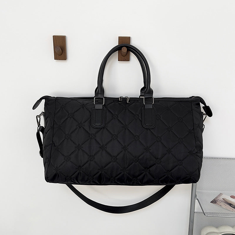 Elegant Quilted Travel Tote Bag Kalsten