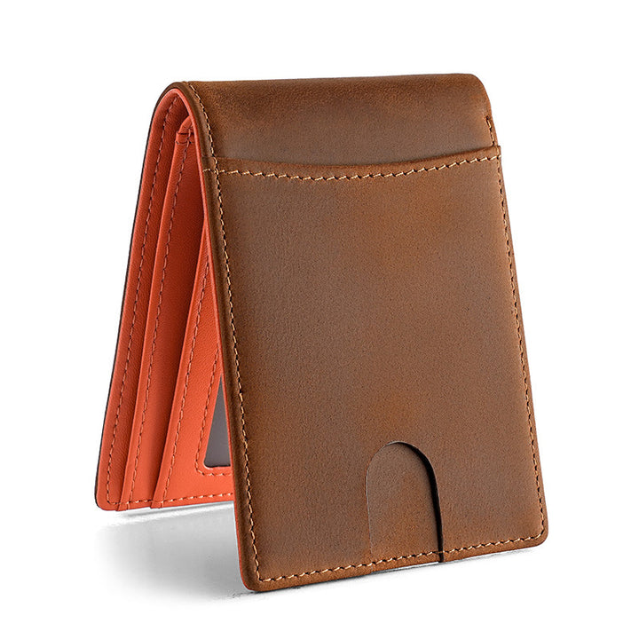 Premium Leather Wallet with RFID Protection
