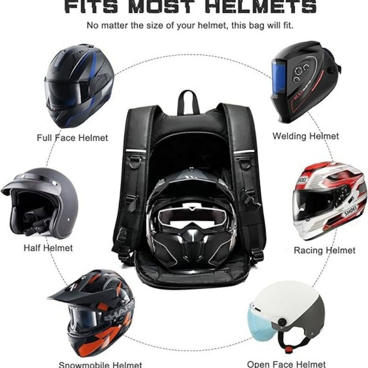 Motorcycle backpack with Reflective Safety Details Kalsten