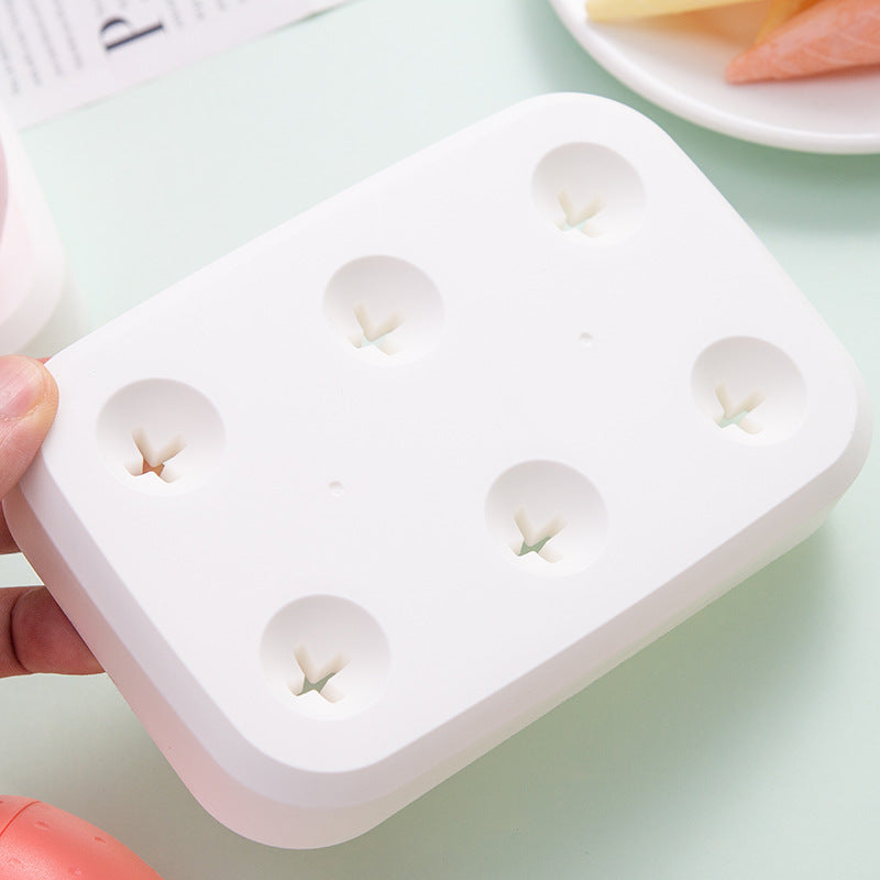 Fun Strawberry-Shaped Ice Cream Mold Set