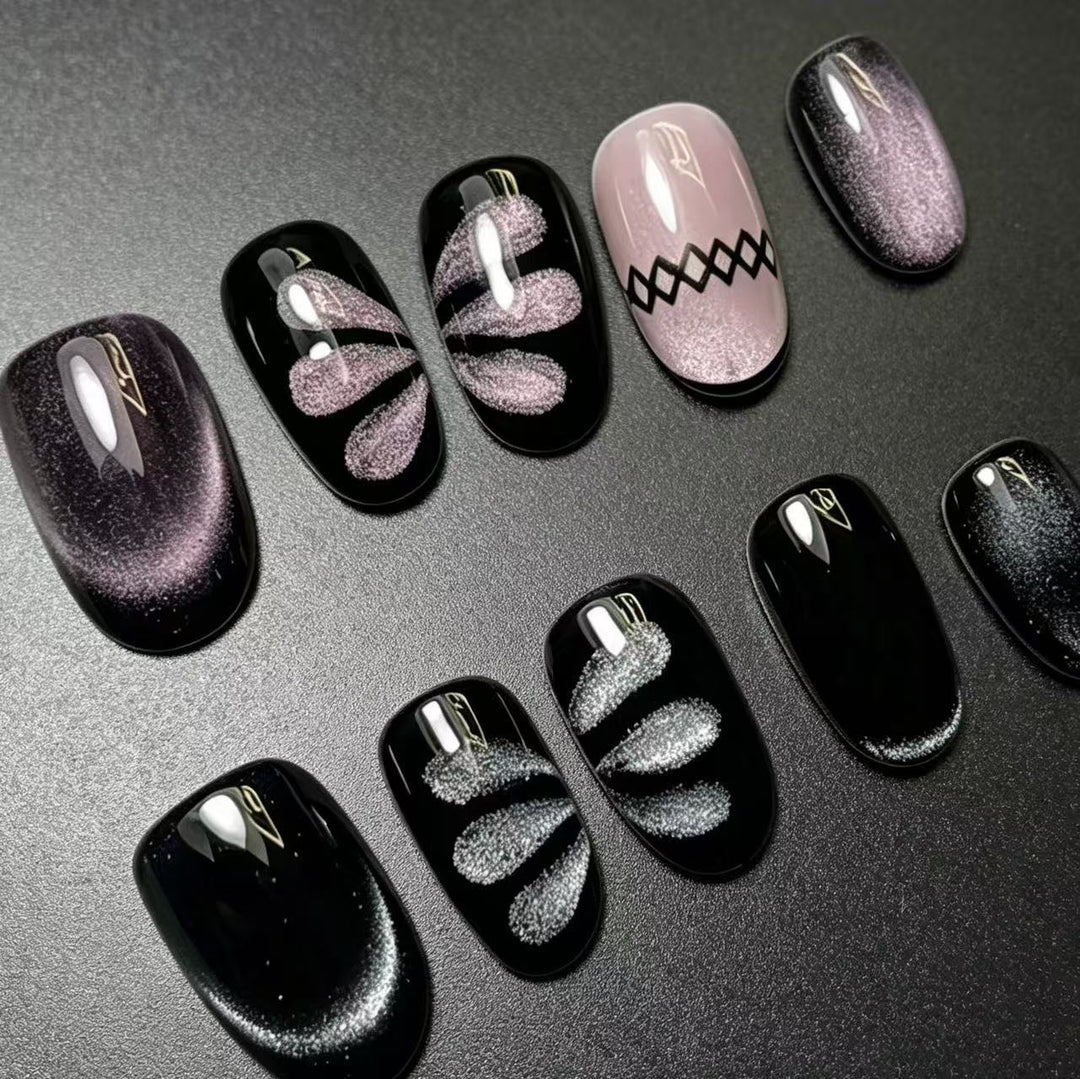 Premium Decorative Press-On Nail Art Kalsten
