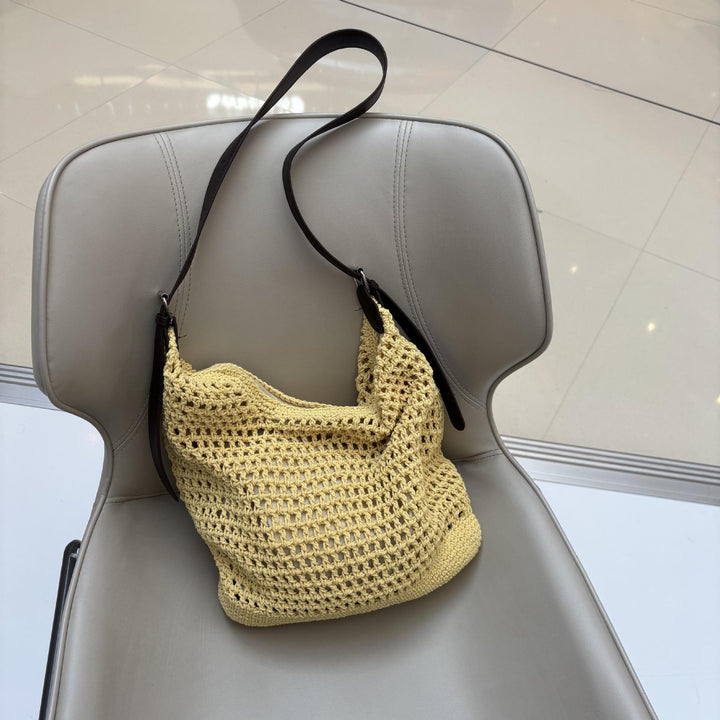 Trendy Macrame Basket Bag Kalsten