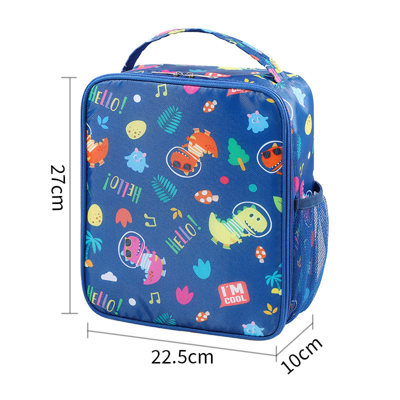 Stylish Cartoon-Themed Insulated Lunch Bag Kalsten