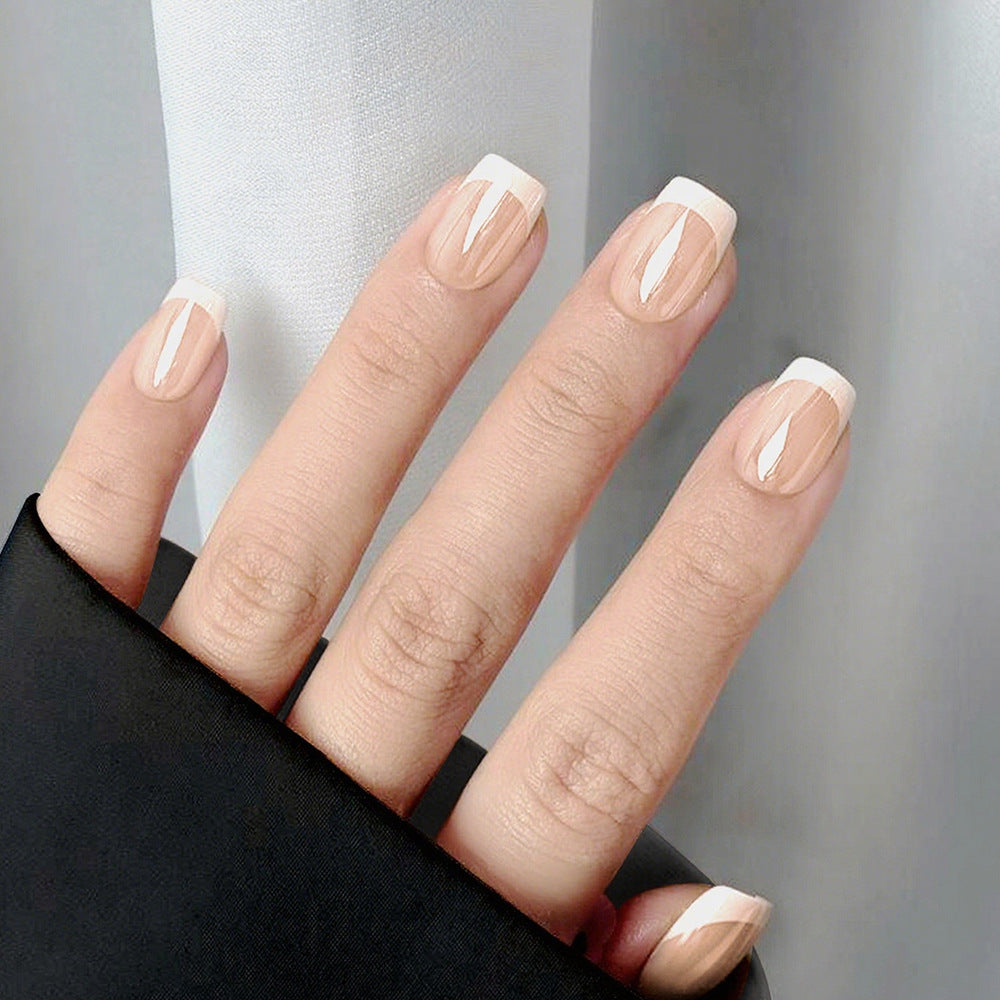 French Tip Press-On Nail Art Set Kalsten