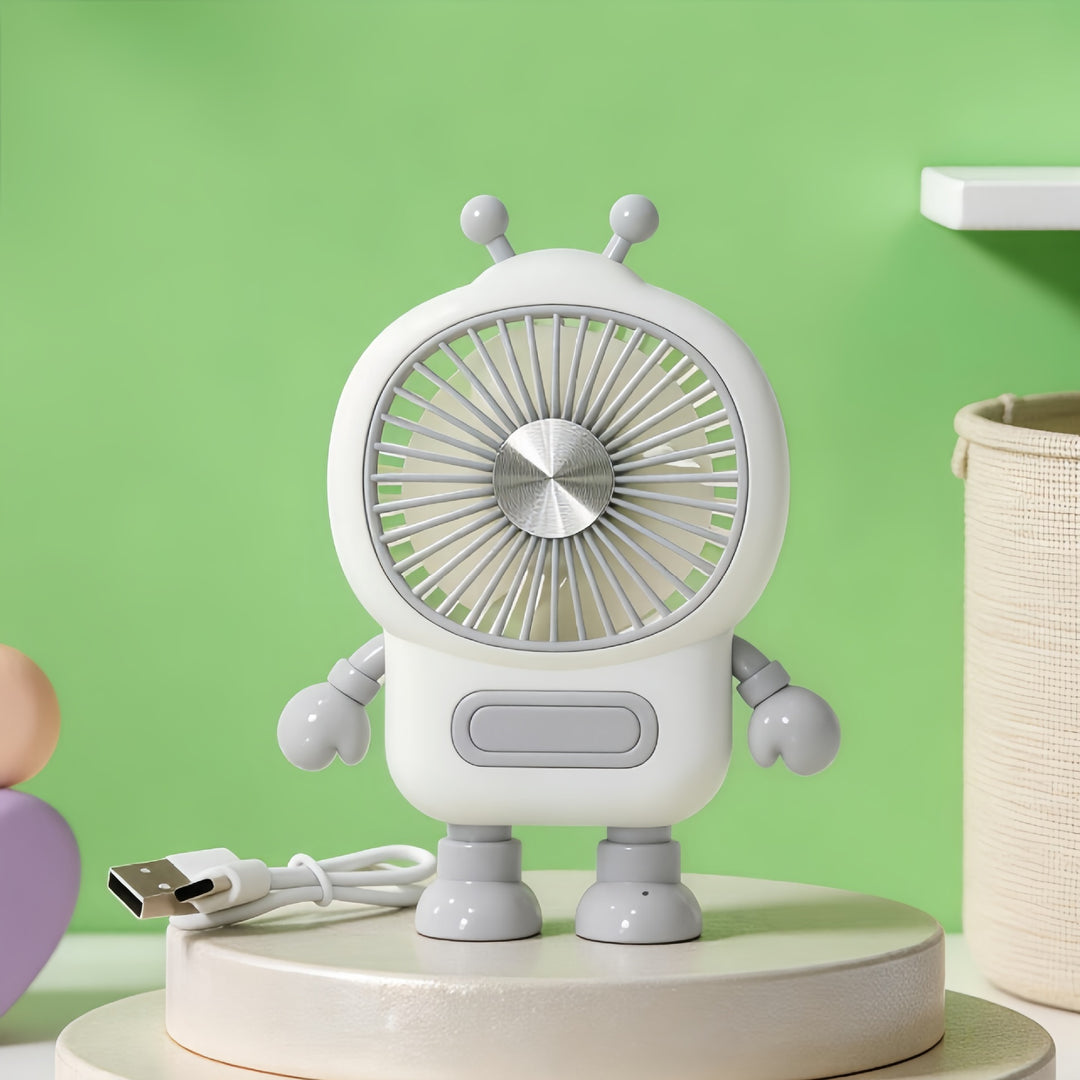 Ladies Portable Father's Hand Fan with USB Charging Function Kalsten