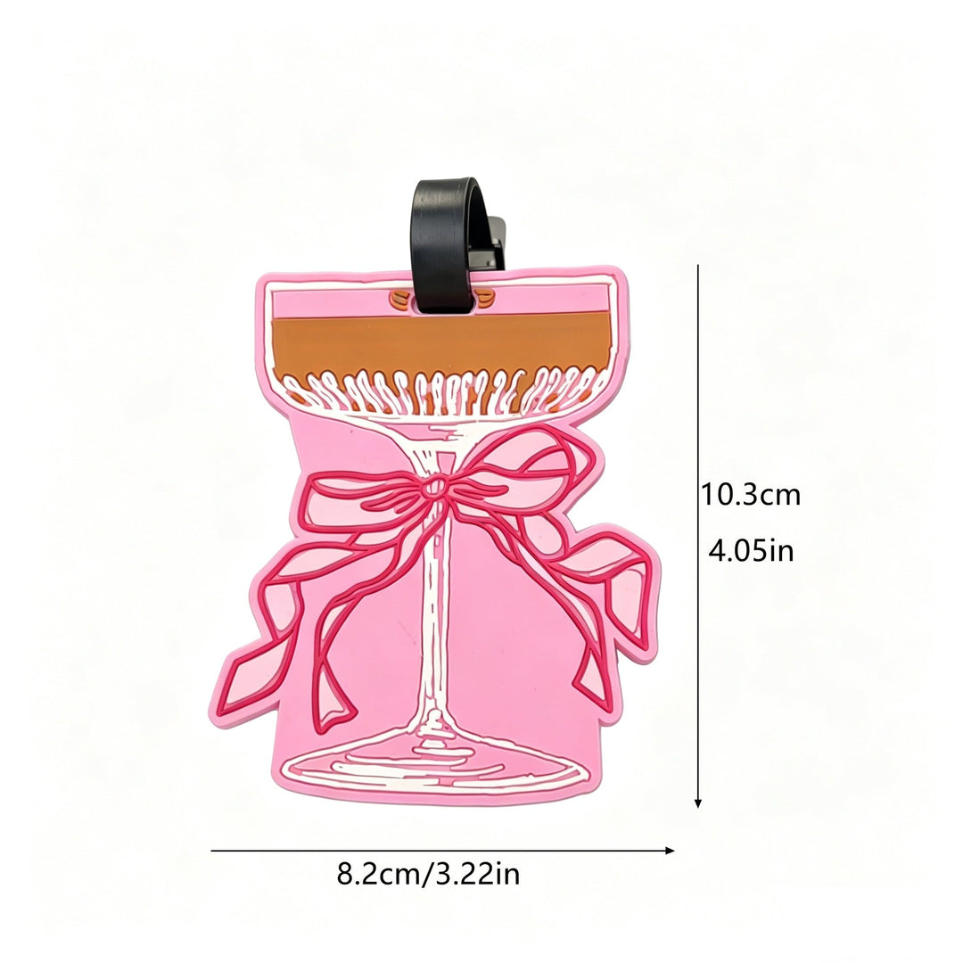 Cocktail Glass Shaped Luggage Tag Kalsten