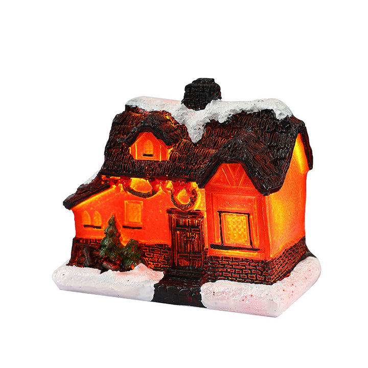 Nostalgic Christmas Village House Decoration Kalsten