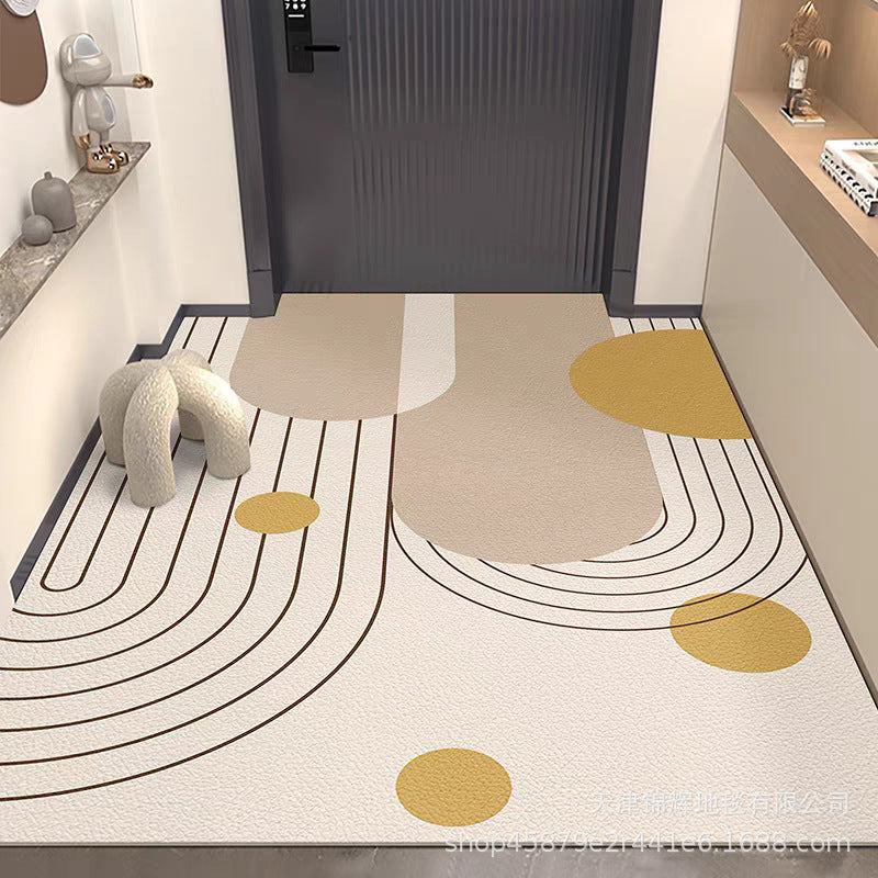 Abstract Geometric Patterned Area Mat
