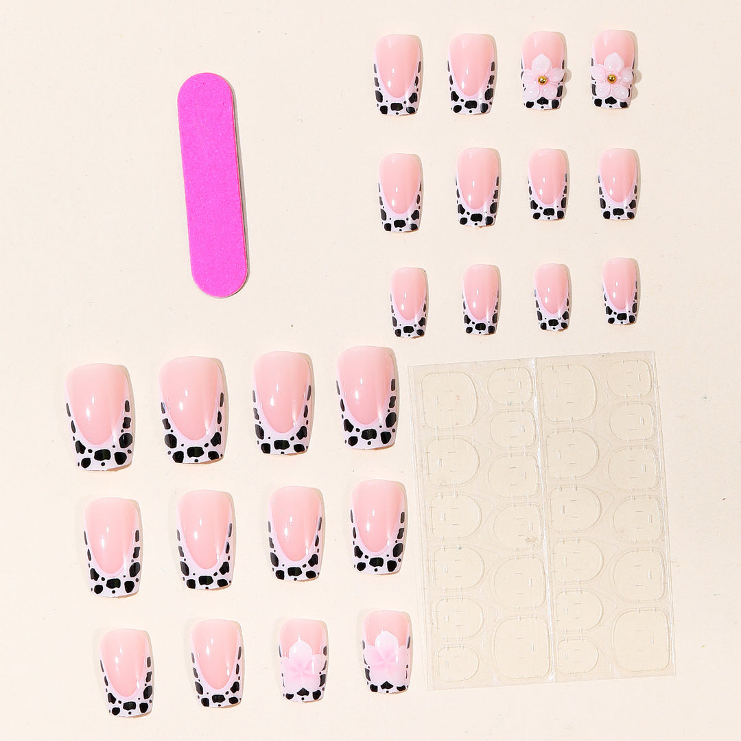 Decorative Floral Accent Nail Art Extensions Kalsten