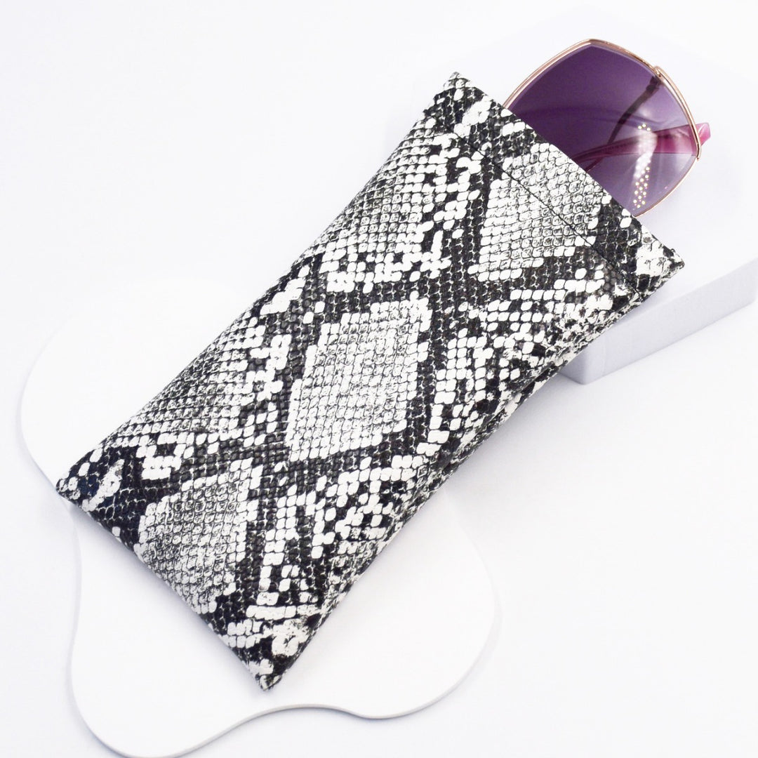 Stylish Snake Print Eyewear Case Kalsten