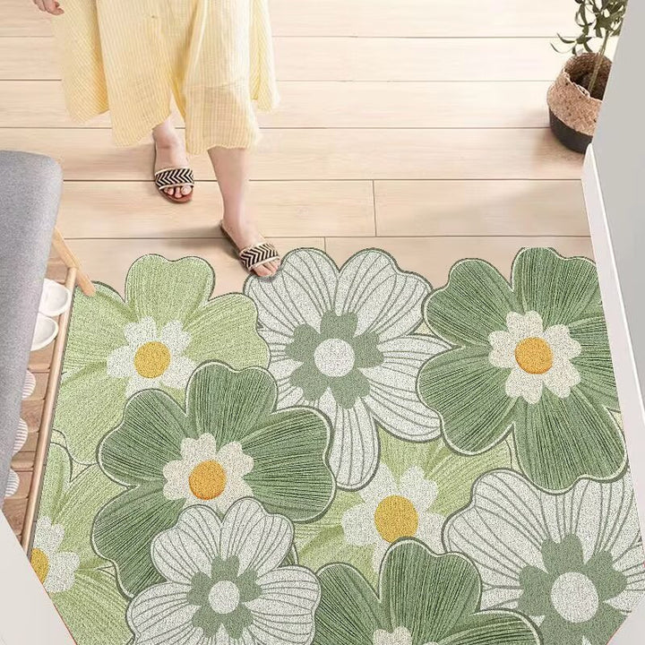 Floral Patterned Area Rug