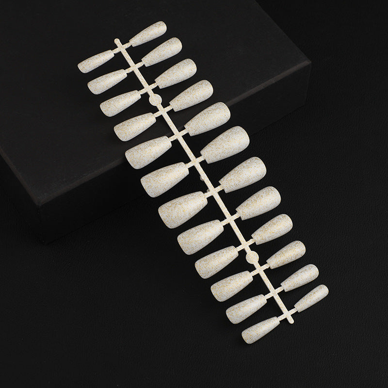 Artificial Nail Set with Elegant Glitter Effect Kalsten
