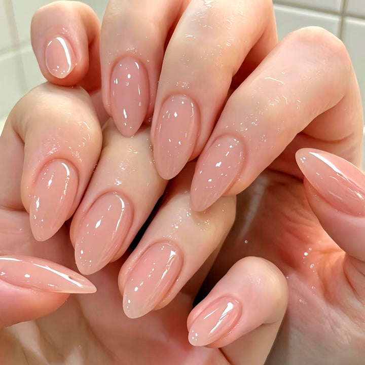 Glossy Stiletto Nails Kalsten