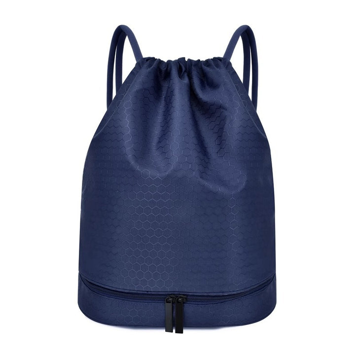 Lightweight Hexagonal Pattern Drawstring Backpack Kalsten