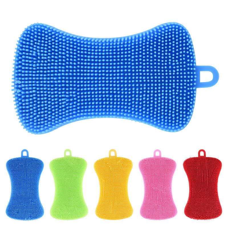 Silicone cleaning sponge with ergonomic design Kalsten