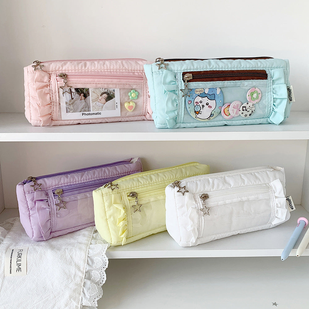 Chic Quilted Pencil Case Kalsten