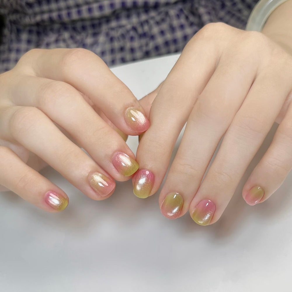 Artificial nails with elegant ombre design Kalsten