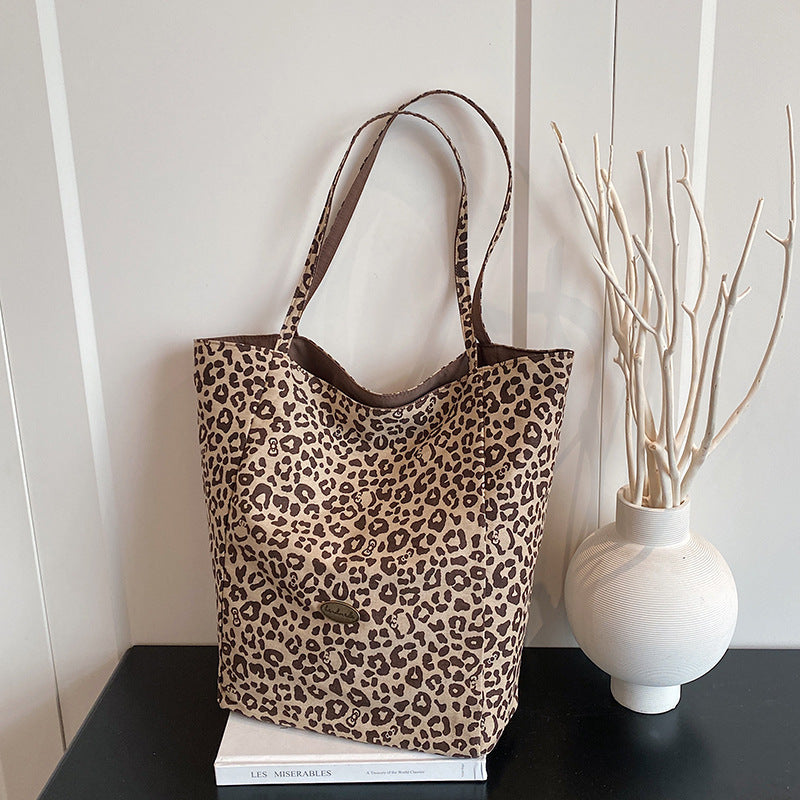 WoStylish Reversible Leopard Print Tote Bag Kalsten