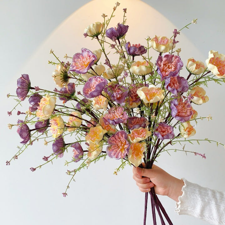 Decorative Floral Spray for Indoor Home Decor