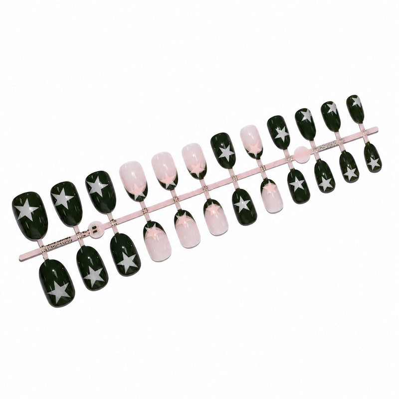 Creative Nail Art with Star Motifs Kalsten