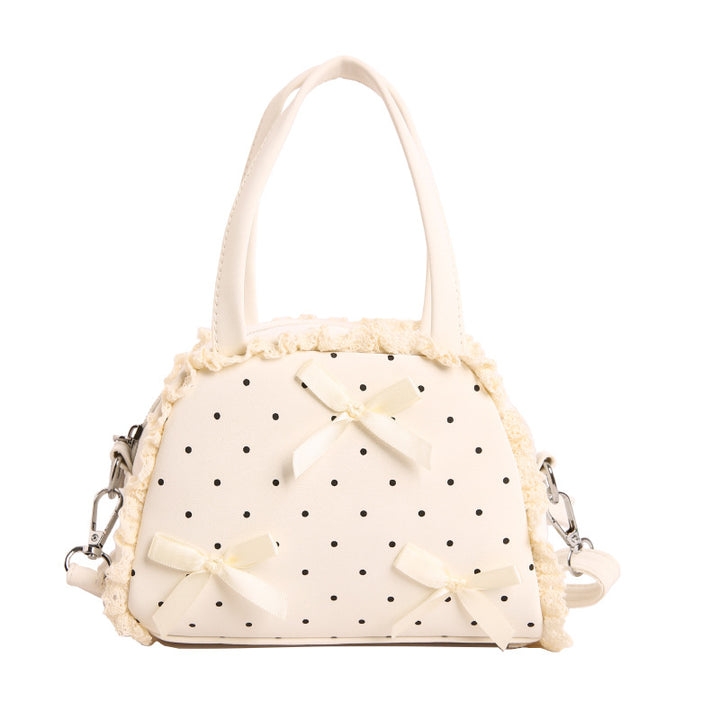 WoCharming Bow-Embellished Everyday Handbag Kalsten