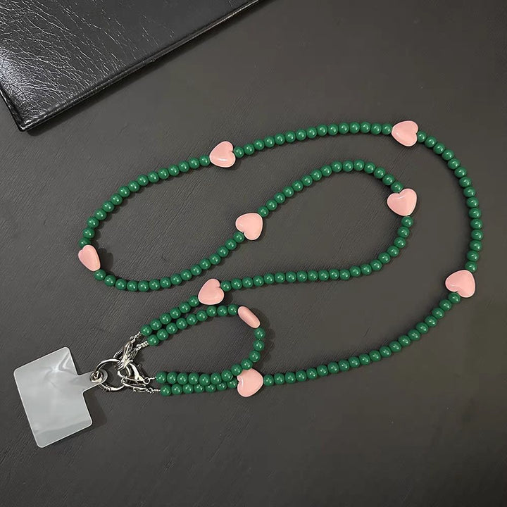 Heart-Decorated Eyewear Lanyard Kalsten