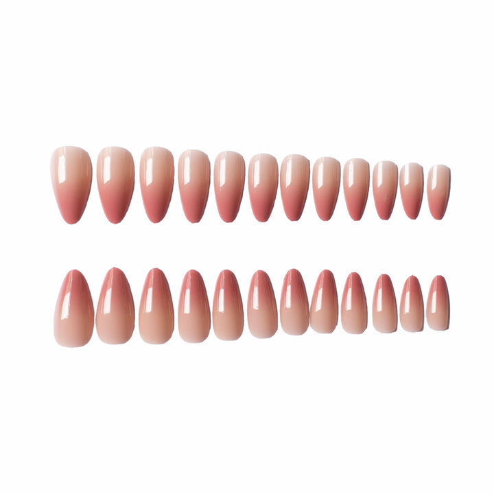 Elegant Stiletto Gel Nail Art Set